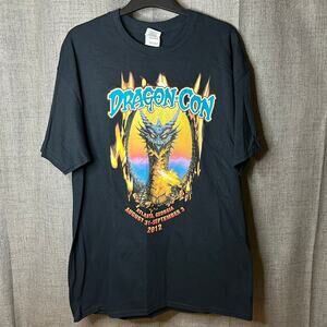 Dragon Con 2012 Atlanta Georgia T-Shirt Men's Size Large